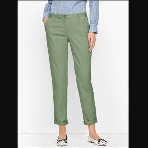 sold Talbots Relaxed Chinos Aloe Green Sz 12 NWT